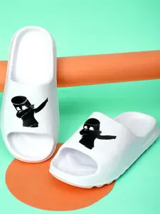 Pampy Angel Men White Flip Flops