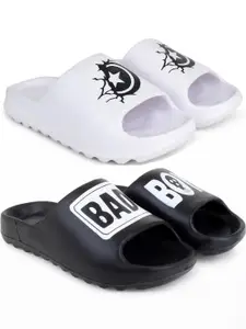 Pampy Angel Men White Flip Flops