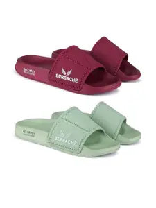 BERSACHE Men Combo of 2 comfort Sandals