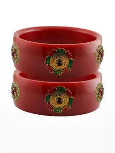 Vidhya Kangan Women Red Bangle