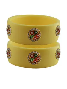 Vidhya Kangan Women Beige Bangle