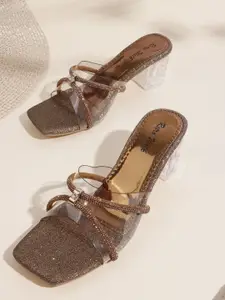 Retro Walk Women Embellished Block Heel Sandals