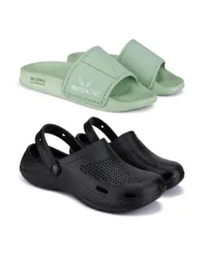 BERSACHE Men Combo of 2 comfort Sandals