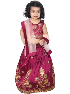 Shoryam Fashion Girls Ready to Wear Lehenga & Blouse With Dupatta