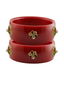 Vidhya Kangan Women Red Bangle