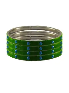 Vidhya Kangan Green Brass Bangles