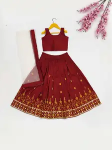 Shoryam Fashion Girls Ready to Wear Lehenga & Blouse With Dupatta