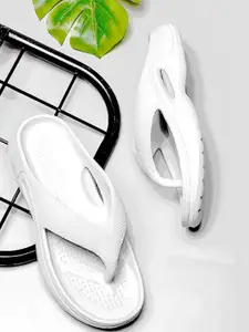 Pampy Angel Men White Flip Flops