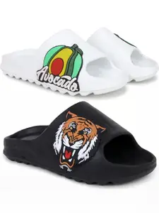 Pampy Angel Men White Flip Flops