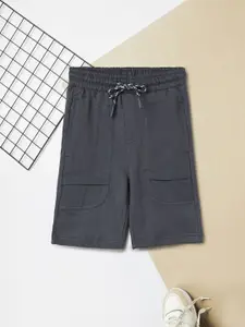 max Boys Mid-Rise Cotton Shorts