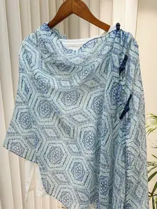 QUECY Women Geometric Printed Scarf