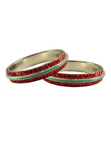 Vidhya Kangan Brass Crystals Bangle