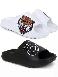 Pampy Angel Men White Flip Flops