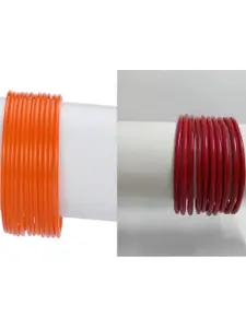 1ST TIME Women Orange Bangle