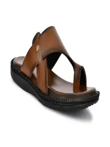 ZIRSQ Men Tan Sandals