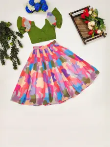 Shoryam Fashion Girls Ready to Wear Lehenga &