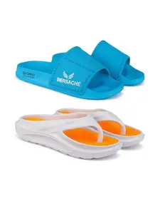 BERSACHE Pack of 2 Men Comfort Sandals