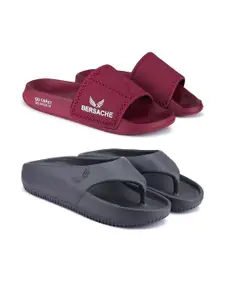 BERSACHE Men Casual Sandals (Pack of 2)