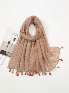 QUECY Women Floral Printed Scarf