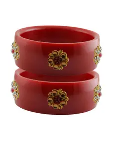 Vidhya Kangan Women Red Bangle