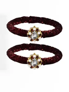 Vidhya Kangan Women Maroon Bangle