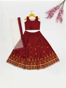 Shoryam Fashion Girls Ready to Wear Lehenga & Blouse With Dupatta