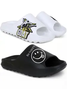 Pampy Angel Men White Flip Flops