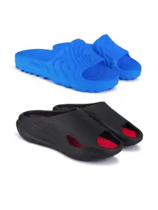 BERSACHE Pack of 2 Men Comfort Sandals