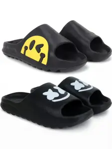 Pampy Angel Men Black Flip Flops