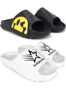 Pampy Angel Men Black Flip Flops