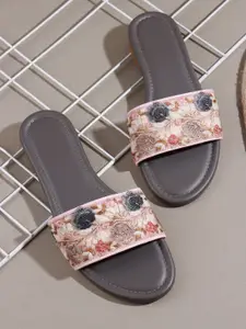 AVIVASTYLE Women Open Toe Flats