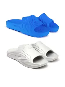 BERSACHE Pack of 2 Men Comfort Sandals