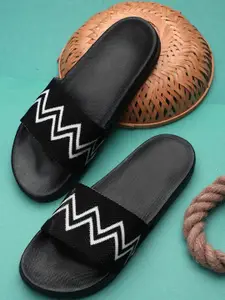 Pampy Angel Men Black Flip Flops