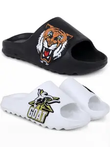 Pampy Angel Men Black Flip Flops