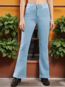 DressBerry Women Turquoise Blue Jeans