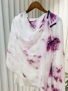 QUECY Women Tie &Dye Dyed Scarf