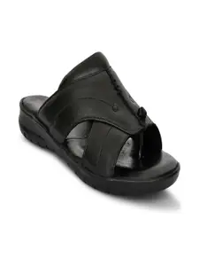 ZIRSQ Men Black Sandals
