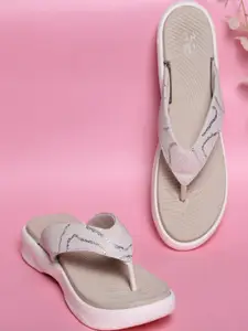 Style Height Women White Flip Flops