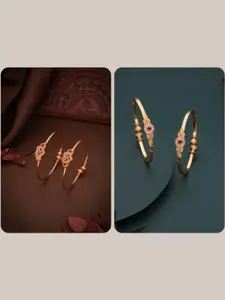 Anouk Women Gold Brass Bangle