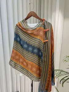 QUECY Women Ethnic Motifs Printed Scarf