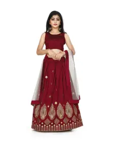 Shoryam Fashion Girls Ready to Wear Lehenga & Blouse With Dupatta