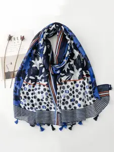 QUECY Women Floral Printed Scarf