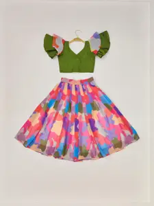 Shoryam Fashion Girls Ready to Wear Lehenga &