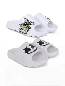Pampy Angel Men White Flip Flops