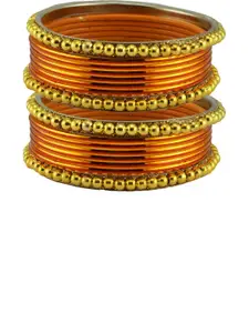 Vidhya Kangan Women Orange Bangle