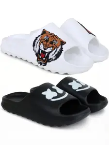 Pampy Angel Men White Flip Flops
