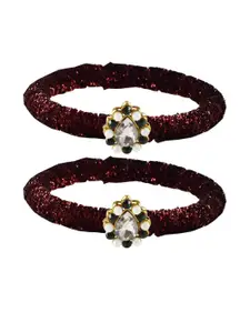 Vidhya Kangan Women Maroon Bangle