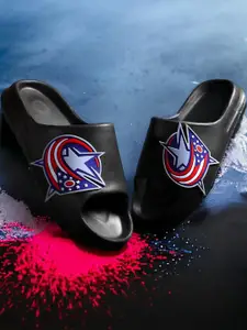 Pampy Angel Men Black Flip Flops