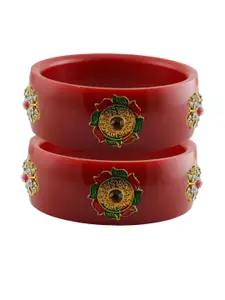 Vidhya Kangan Women Red Bangle