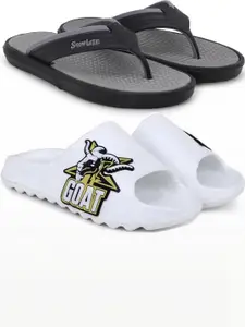 Pampy Angel Men Grey Flip Flops